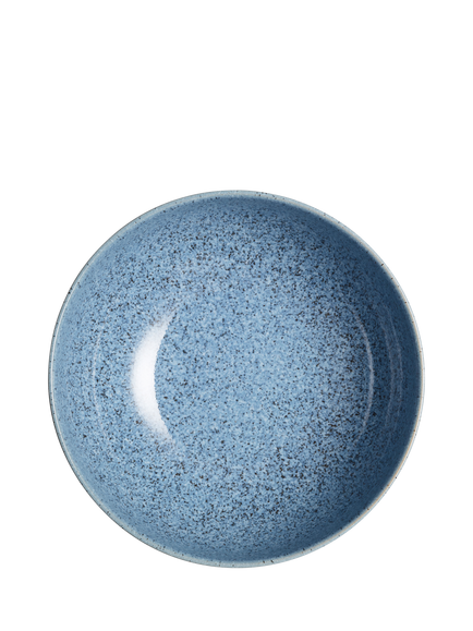 Denby Studio Blue Flint Stoneware Cereal Bowl, 17cm - view 2, Blue