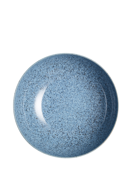 Denby Studio Blue Flint Stoneware Pasta Bowl, 22cm - view 2, Blue