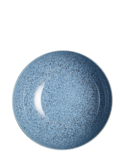 Denby Studio Blue Flint Stoneware Ramen Bowl, 17cm - view 2, Blue