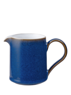 Denby Imperial Blue Small Stoneware Jug, 200ml, Blue