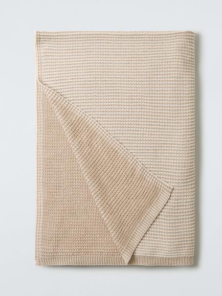 John Lewis Milano Throw, Natural