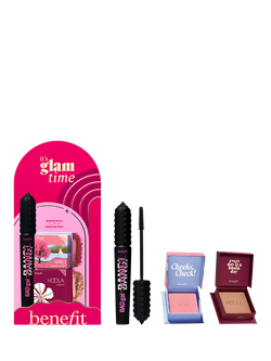 Benefit It's Glam Time Mascara, Blush & Bronzer Makeup Gift Set, 