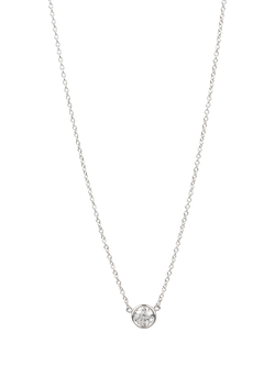 Pre-loved Tiffany & Co. 0.47ct Platinum Diamond by the Yard Pendant, Platinum