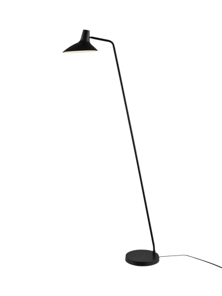 Nordlux Darci Floor Lamp, Black - view 2, Black