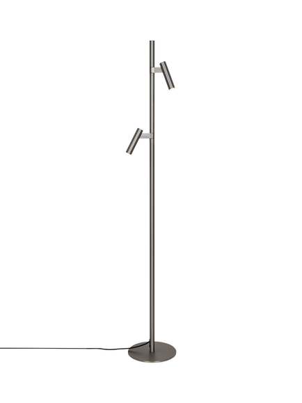 Nordlux Makoto Floor Lamp, Satin Chrome, Chrome