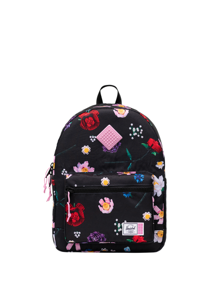 Herschel Supply Co. Heritage™ Kids' Herschel x LEGO® Collection Backpack, Falling Florals, Falling Florals