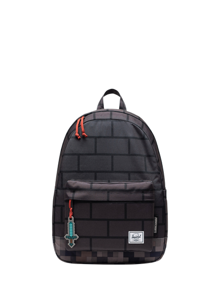 Herschel Supply Co. Kids' Herschel x Minecraft Classic Backpack, The Nether, The Nether