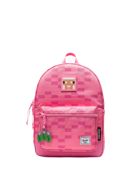 Herschel Supply Co. Heritage™ Kids' Herschel x Minecraft Backpack, Pink Sheep, Pink Sheep