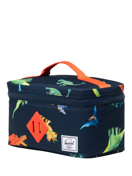 Herschel Supply Co. Kids' Heritage™ Lunch Box, Dinos Dark Navy - view 2, Dinos Dark Navy