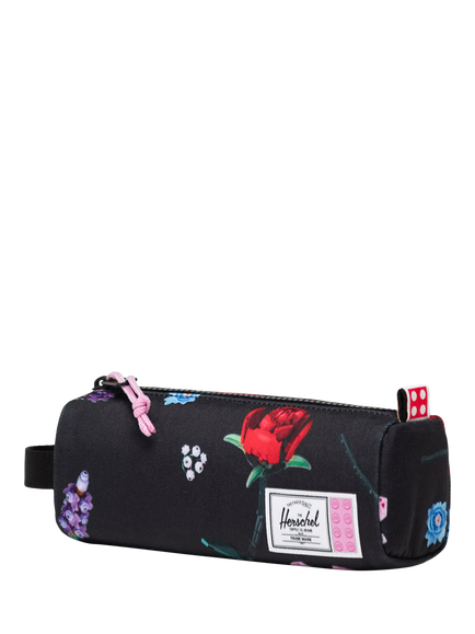 Herschel Supply Co. Kids' Herschel x LEGO® Pencil Case, 	Falling Florals - view 2, Falling Florals