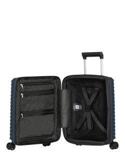 Samsonite Upscape 45cm Expandable Under Seater 4-Wheel Cabin Case, 32L - view 2, Blue Nights