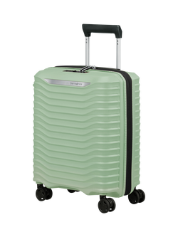 Samsonite Upscape 45cm Expandable Under Seater 4-Wheel Cabin Case, 32L, Soft Sage