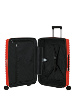 Samsonite Upscape Expandable 8-Wheel Medium Spinner Suitcase, Lava, 75L - view 2, Lava