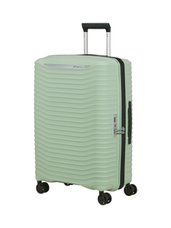 Samsonite Upscape Expandable 8-Wheel Medium Spinner Suitcase, Soft Sage, 75L, Soft Sage