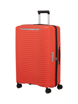 Samsonite Upscape Expandable 8-Wheel Large Spinner Suitcase, Lava, 104L, Lava
