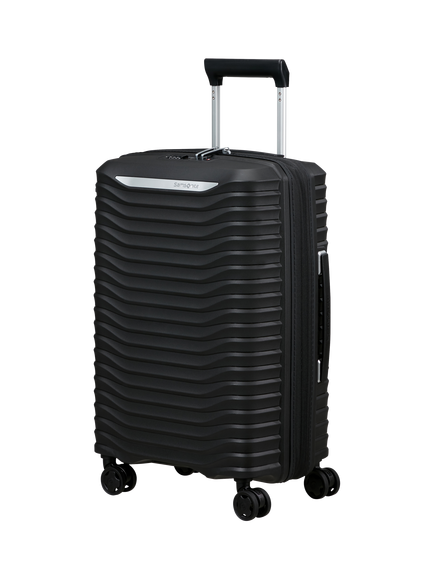 Samsonite Upscape 55cm, 35cm Wide Expandable 4-Wheel Cabin Case, 45L, Black
