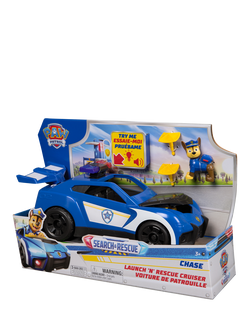 Paw Patrol Search & Rescue Chase Launch 'n' Rescue Cruiser, Multi