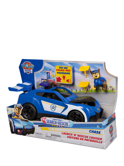 Paw Patrol Search & Rescue Chase Launch 'n' Rescue Cruiser, Multi