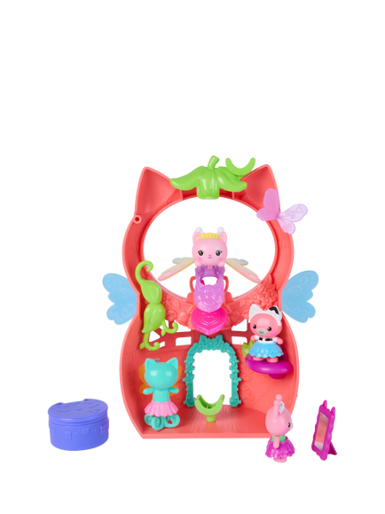 Gabby's Dollhouse Fairylandia Kitty Fairy's Flutter-riffic Playset, Multi