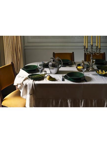 John Lewis Heath Stoneware Side Plate, 21cm, Green - view 2, Green