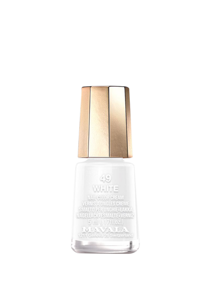 Mavala Mini Colour Nail Polish, 49 White