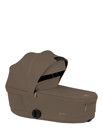 Cybex Priam Pushchair & Fold Carrycot Bundle, Chocolate Brown - view 2, Chocolate Brown