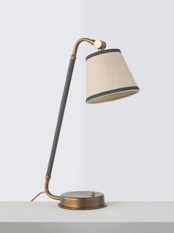 John Lewis Annmarie Task Lamp, Blue - view 2, Blue