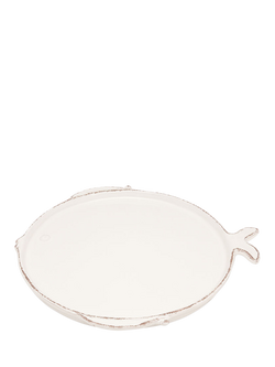 Virginia Casa Marina Earthenware Salad Plate, 21cm, White, White