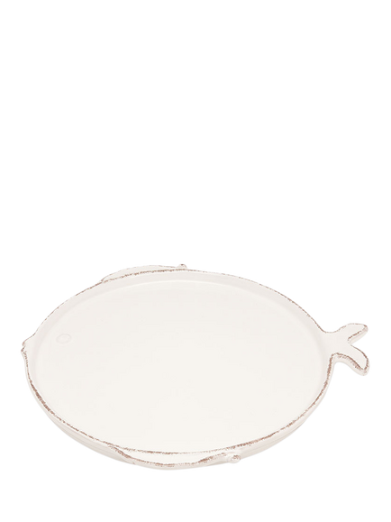 Virginia Casa Marina Earthenware Salad Plate, 21cm, White, White