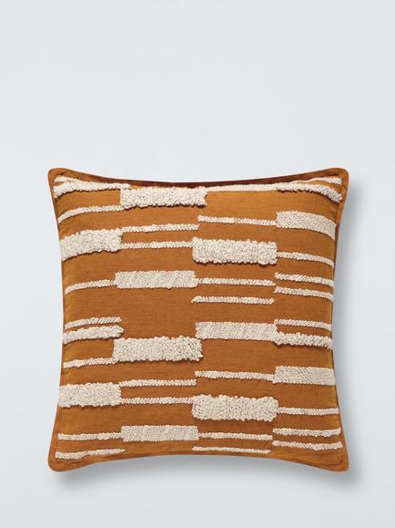John Lewis Olina Cushion, Ochre