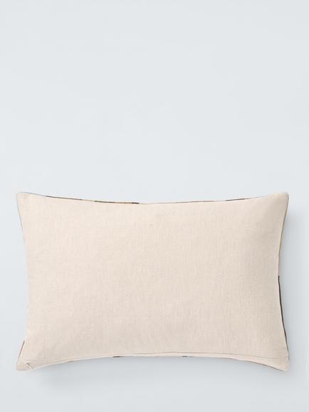 John Lewis Strata Rectangular Cushion, Multi - view 2, Multi Multi