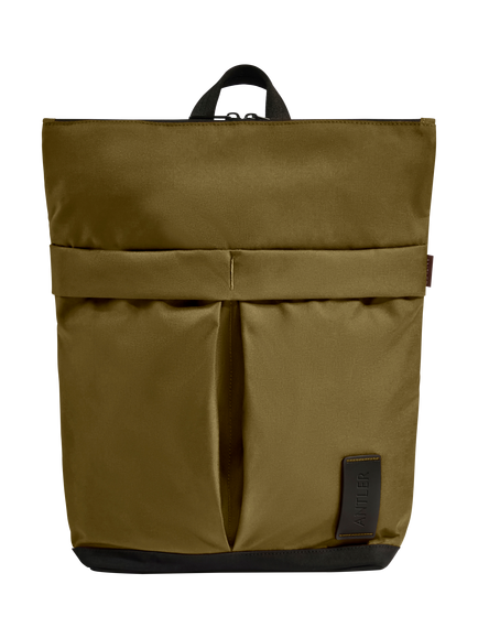 Antler Urban Core Zip Top Backpack, 12L, Olive, Olive