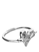 UNOde50 Chunky Molten Heart Bracelet, Silver