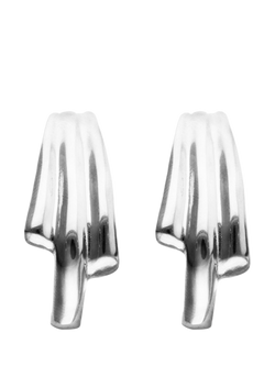 UNOde50 Elongated Stud Earrings - view 2, Silver