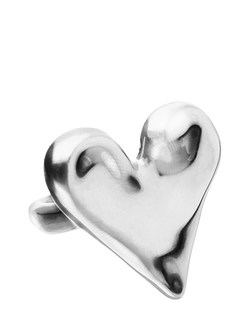 UNOde50 Molten Heart Ring, Silver, Silver