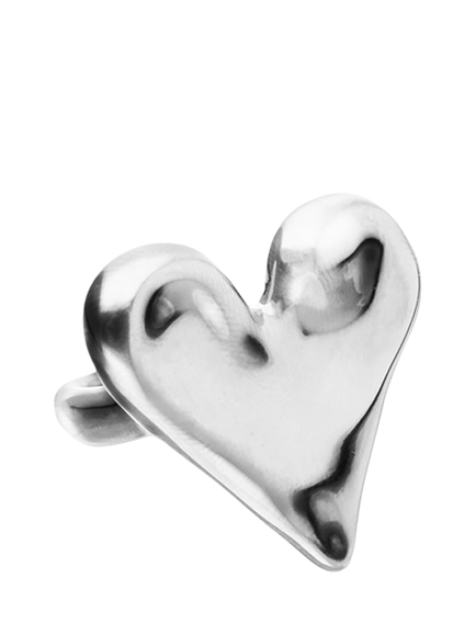 UNOde50 Molten Heart Ring, Silver, Silver