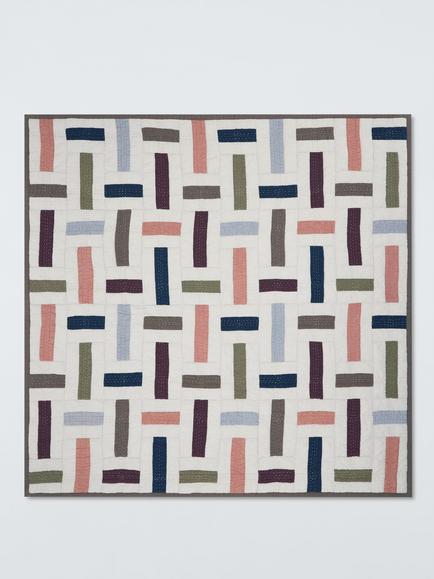 John Lewis Osmin Quilted Bedspread, Multi - view 2, Multi