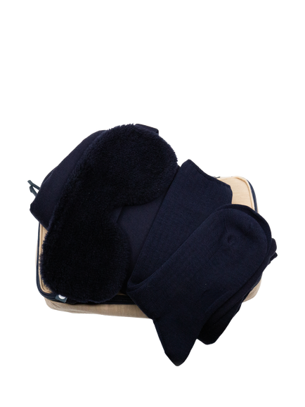 SHLEEP Merino Knit Fleece Travel Kit, Arabian Night Sky