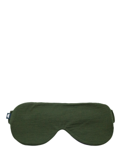 SHLEEP ShleepHalo™ Merino Jersey Sleep Mask, Olive Grove