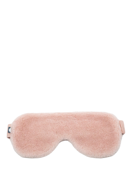 SHLEEP ShleepHalo™ Merino Fleece Eye Mask, Dusty Rose