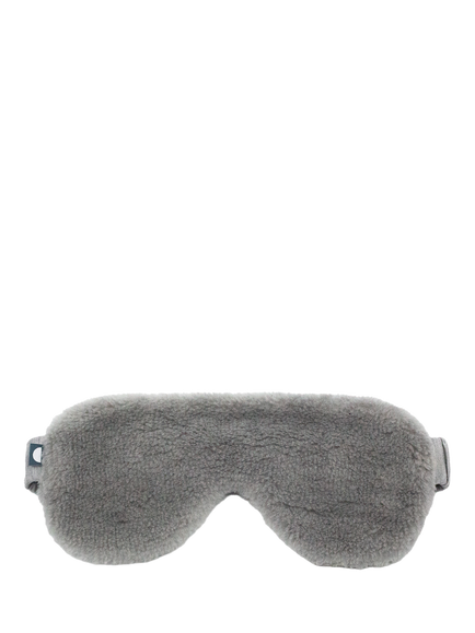 SHLEEP ShleepHalo™ Merino Fleece Eye Mask, Platinum Slate