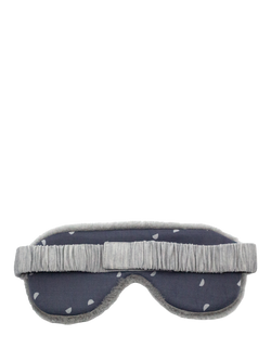SHLEEP ShleepHalo™ Merino Fleece Eye Mask - view 2, Platinum Slate