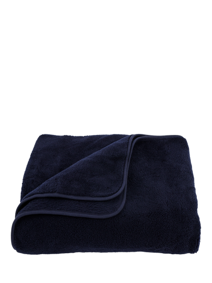 SHLEEP Reversible Merino Knit Fleece Throw, Arabian Night Sky