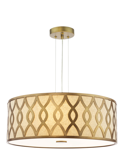 Där Locryn Pendant Ceiling Light, Bronze, Bronze