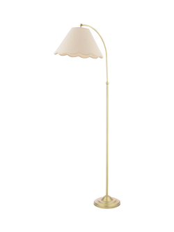Laura Ashley Cordwell Floor Lamp, Antique Brass, Brass