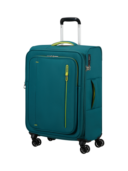 American Tourister Cloudrider 4-Wheel Expandable Medium Suitcase, 74L, Green