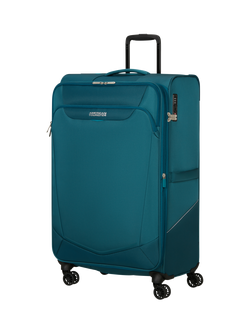 American Tourister Summerride 80cm 4-Wheel Large Suitcase, 116L, Teal