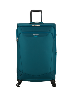 American Tourister Summerride 80cm 4-Wheel Large Suitcase, 116L - view 2, Teal