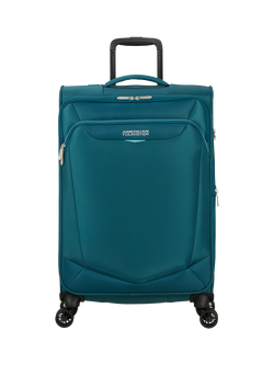 American Tourister Summerride 69cm 4-Wheel Medium Suitcase, 76L - view 2, Teal