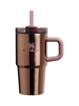 Stanley Quencher Stainless Steel FlowState Tumbler, 600ml, Polished Rose Gold